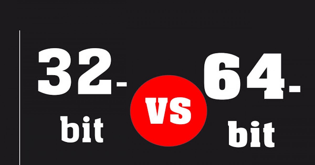 32 bit vs 64 bit